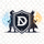 Dota2比分网蓝色盾形电竞战队徽标